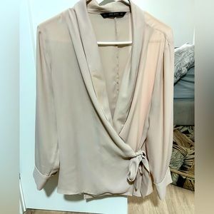 Zara Blush Blouse